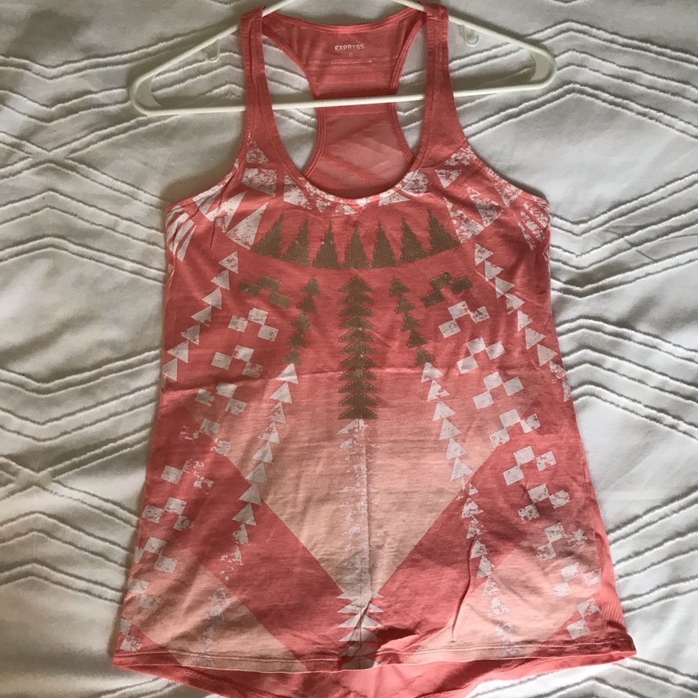 Tank with sequin detail